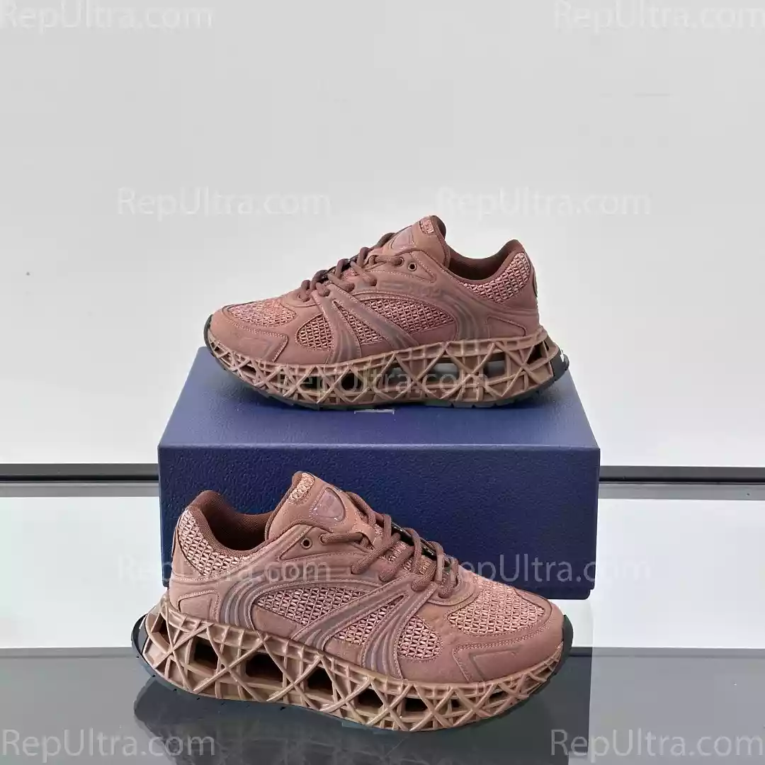Dior B35 NXXT Sneaker in Brown Reps - DR158 - view 06