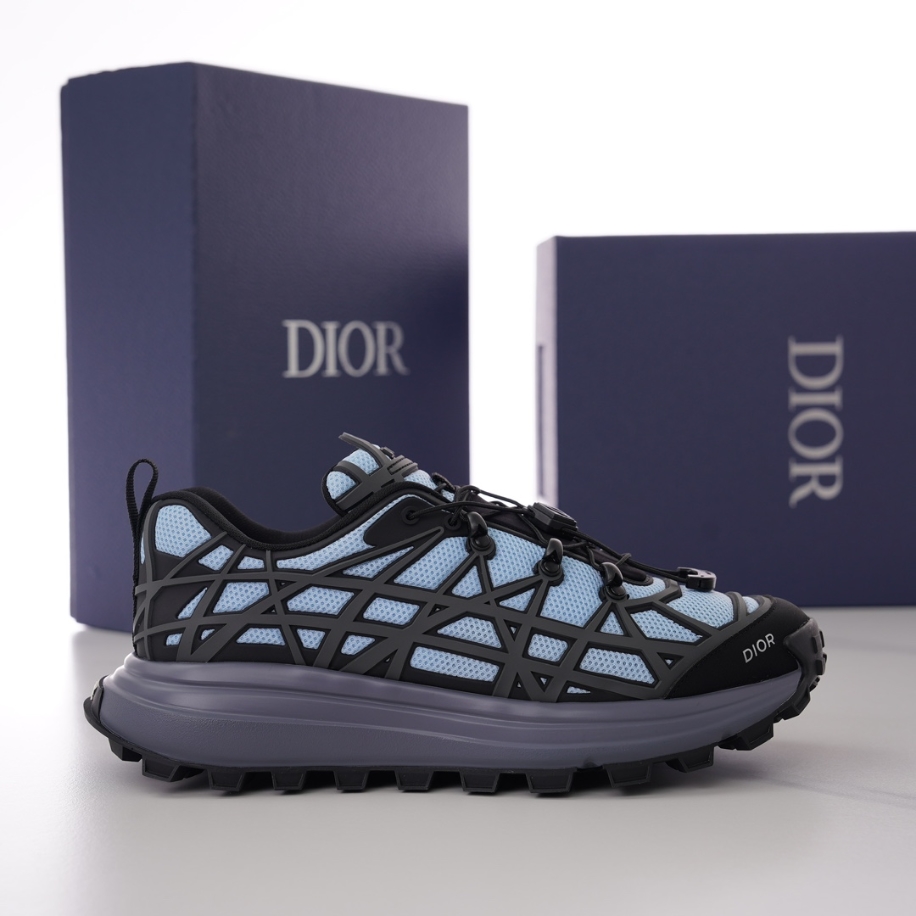 B31 Runner Low Top Blue Black Sneaker Reps - DR138 - view 01