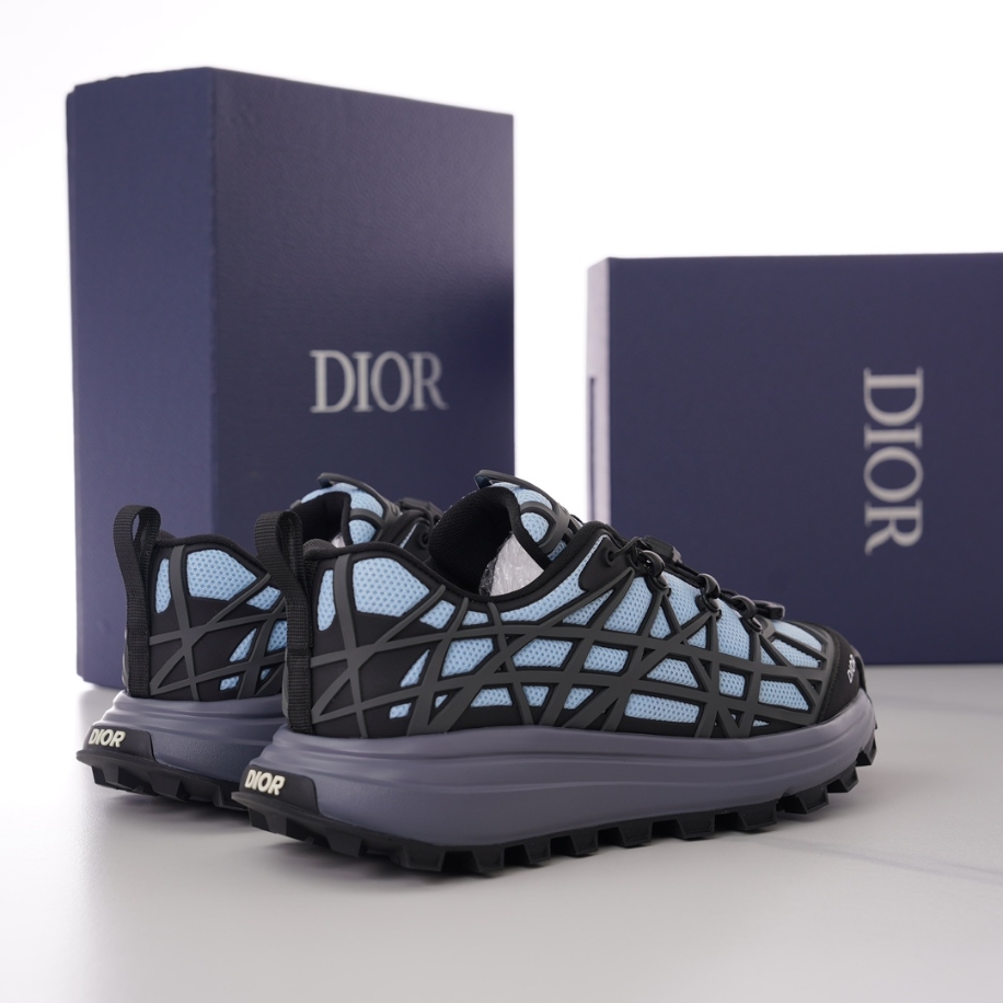 B31 Runner Low Top Blue Black Sneaker Reps - DR138 - view 02