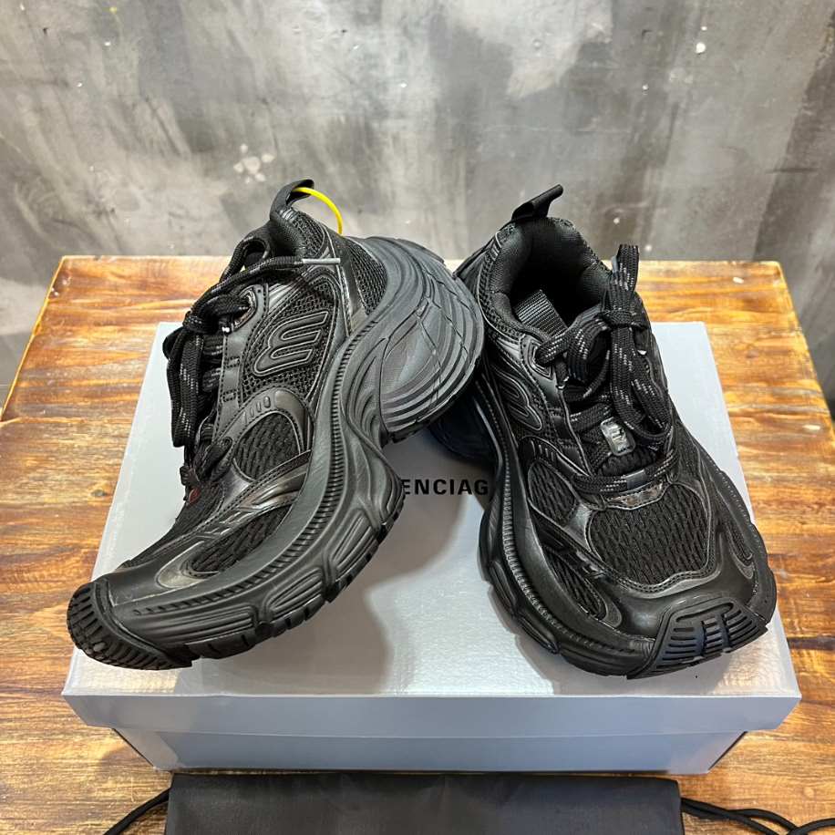Balenciaga 10XL mesh Black Sneakers Replica - BK053 - view 02