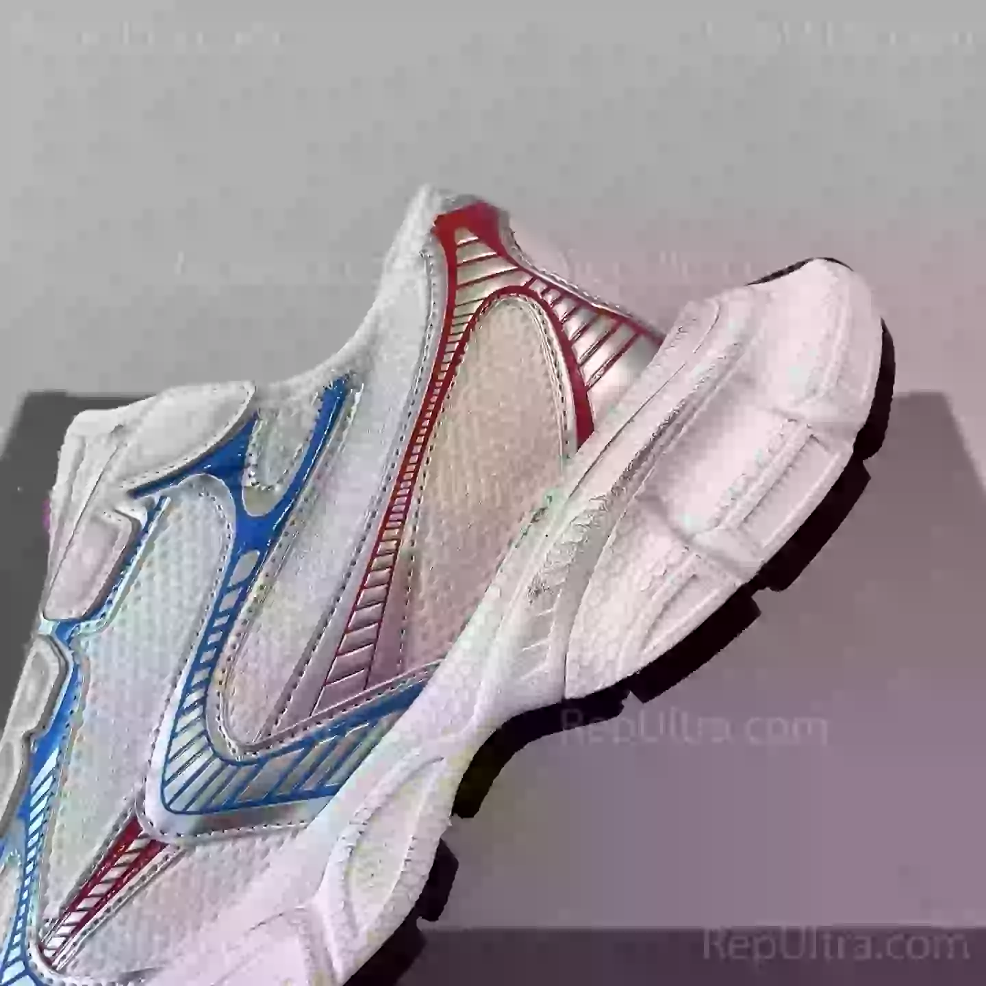 Balenciaga 3XL Sneakers In White And Red And Blue Replica - BK084 - view 05