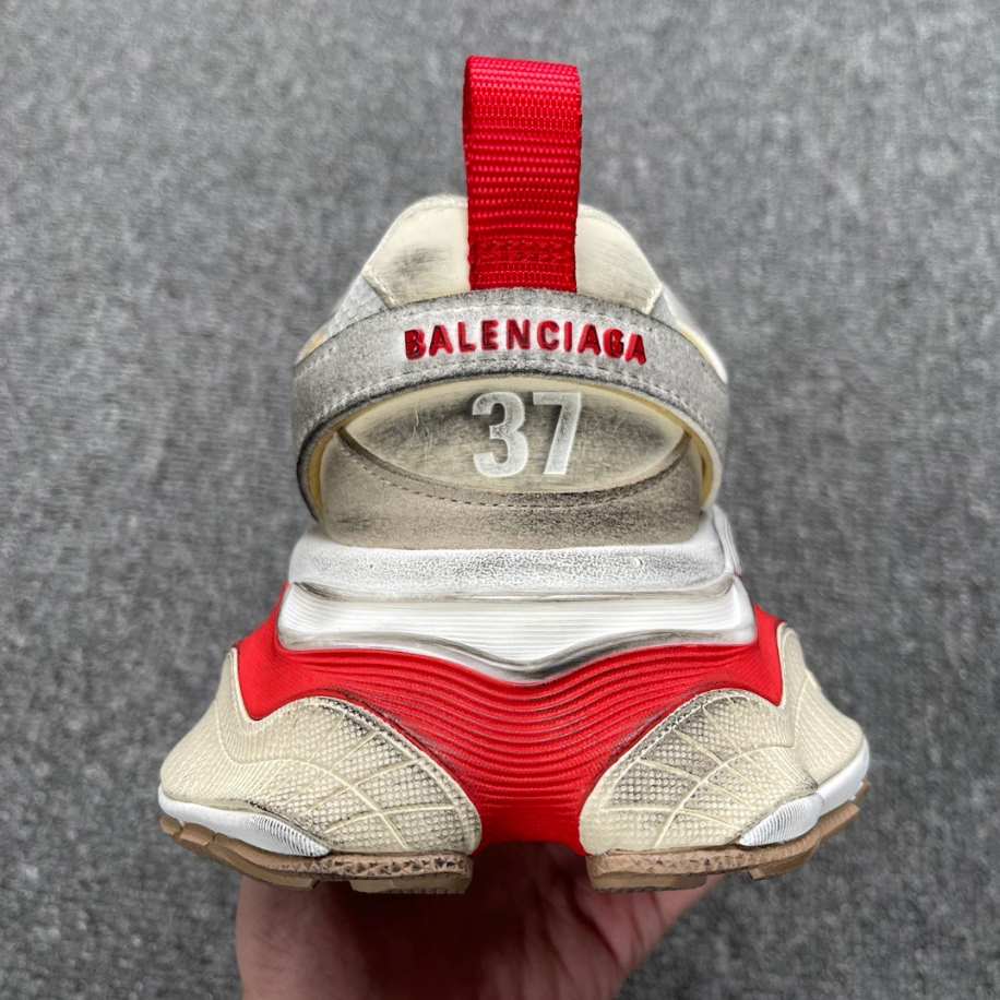 Balenciaga Cargo Beige Grey Red Sneaker Replica - BK055 - view 05