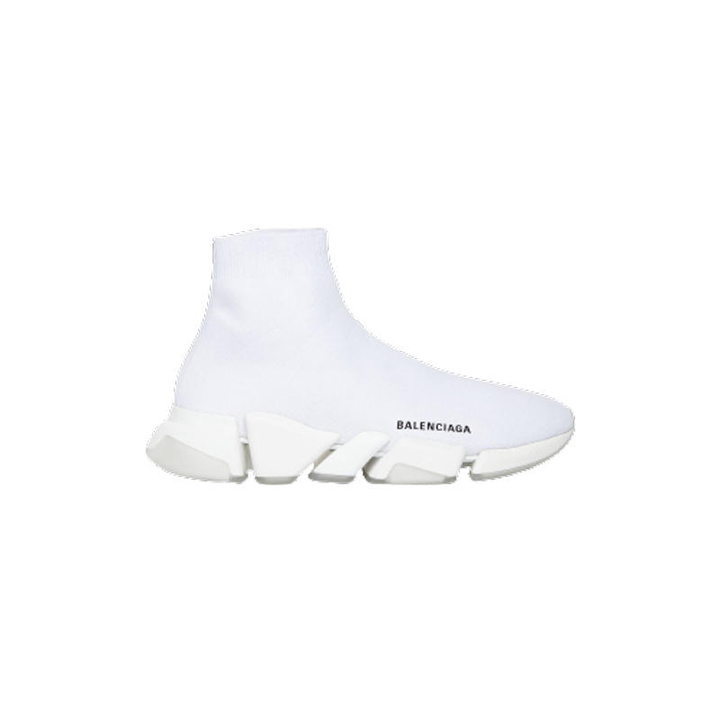 Balenciaga Speed 2.0 Clear Sole Recycled Knit Trainers Replica - BK001 - view 01