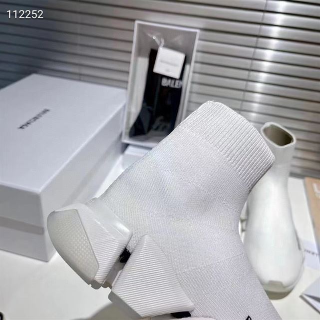 Balenciaga Speed 2.0 Clear Sole Recycled Knit Trainers Replica - BK001 - view 04