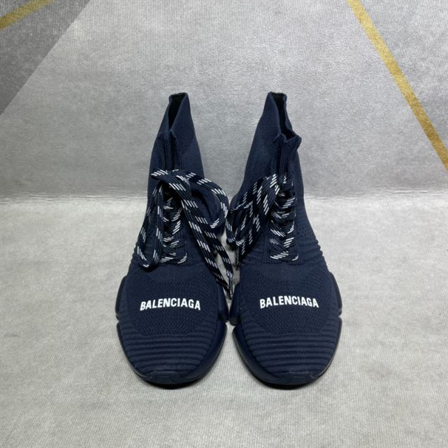 Balenciaga Speed 2.0 Lace-Up Recycled Knit Trainers Replica - BK006 - view 04