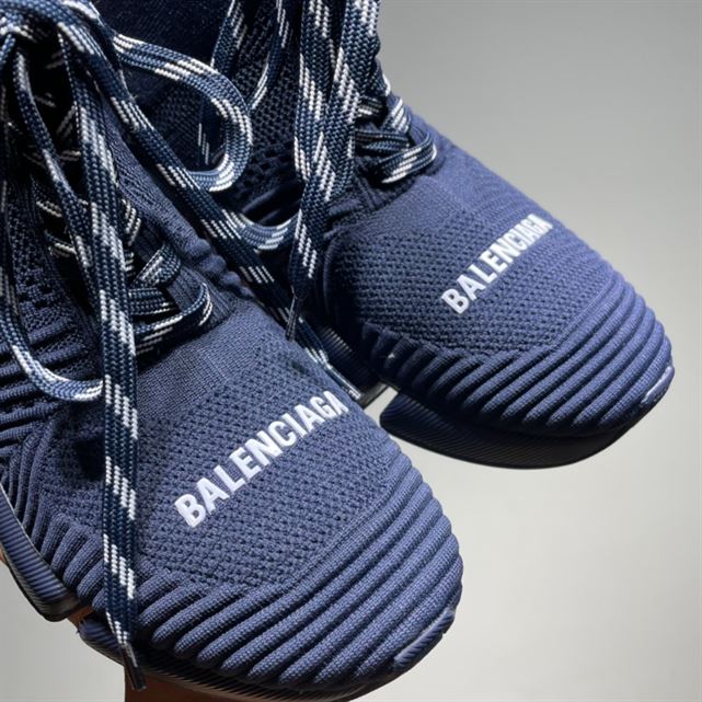 Balenciaga Speed 2.0 Lace-Up Recycled Knit Trainers Replica - BK006 - view 05