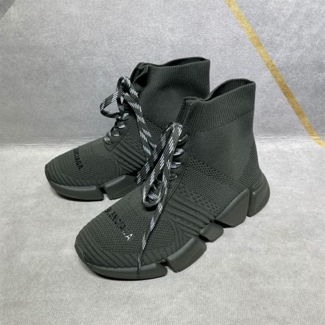 Balenciaga Speed 2.0 Lace-Up Recycled Knit Trainers Replica - BK007 - view 03