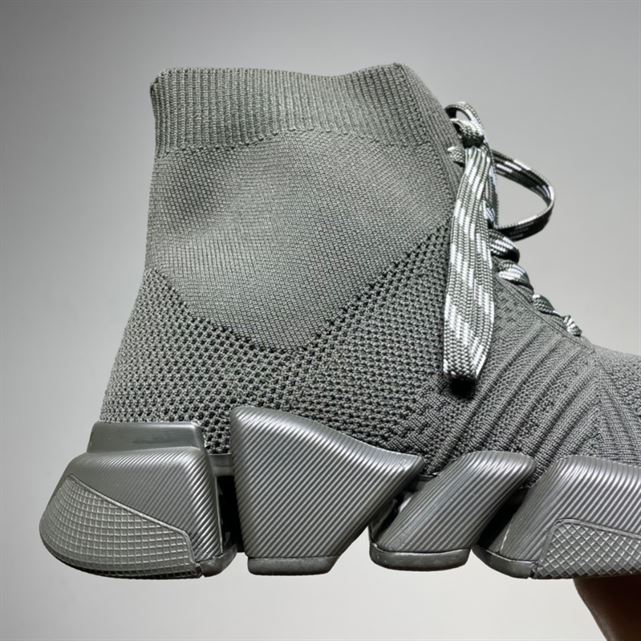 Balenciaga Speed 2.0 Lace-Up Recycled Knit Trainers Replica - BK007 - view 04