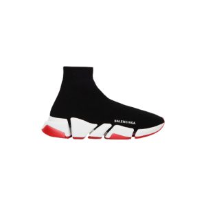 Balenciaga Speed 2.0 Clear Sole Recycled Knit Trainers Replica - BK002 - view 01