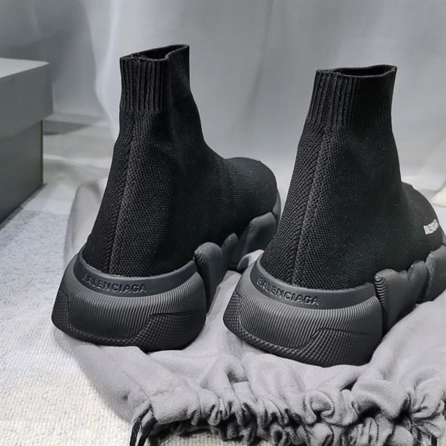 Balenciaga Speed 2.0 Monocolor Recycled Knit Trainers Replica - BK009 - view 06