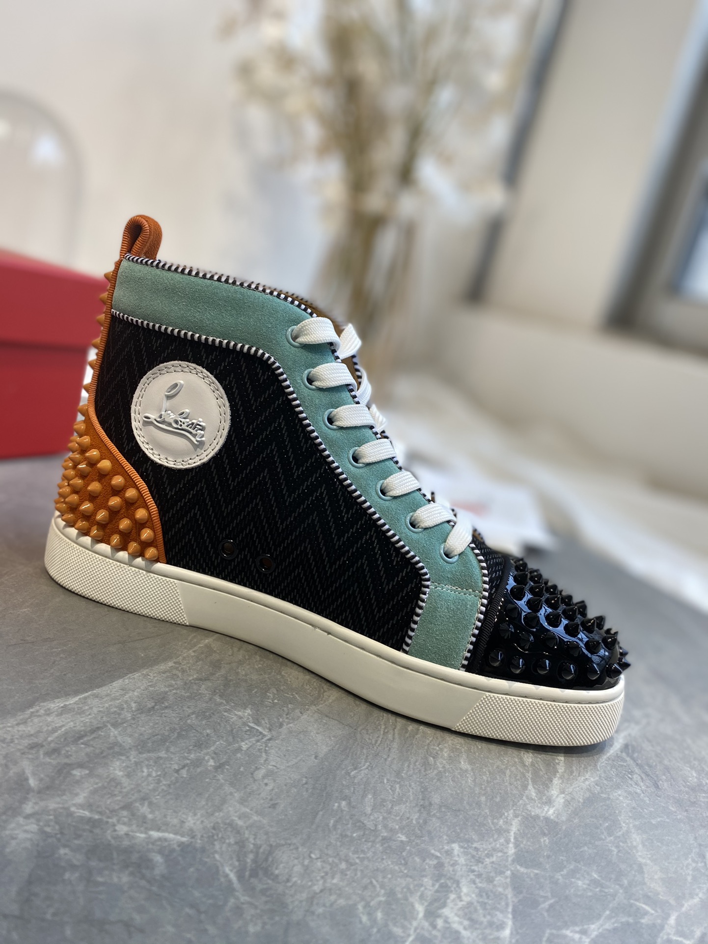 Christian Louboutin High-top Sneakers Replica - CLS25 - view 02