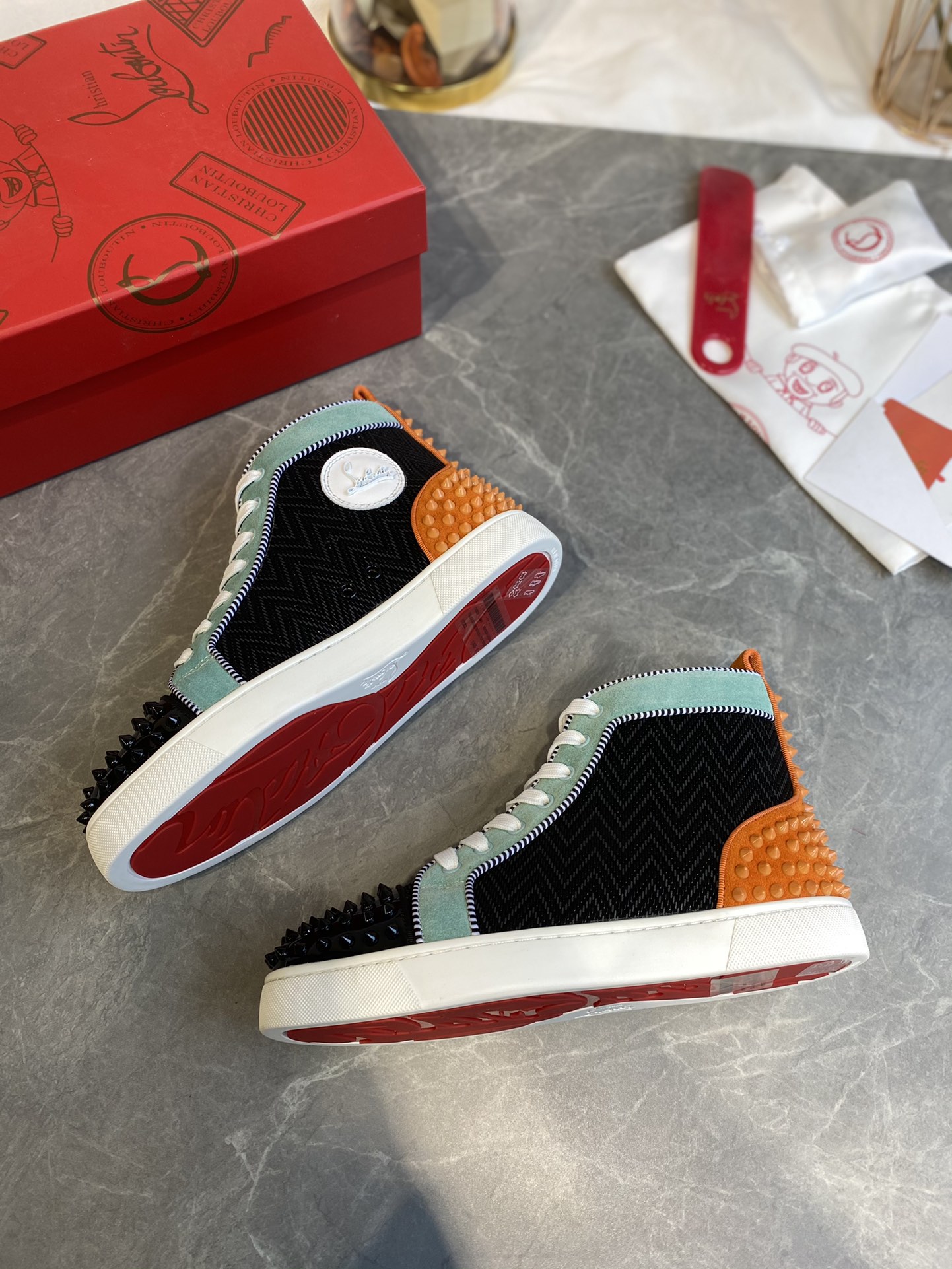Christian Louboutin High-top Sneakers Replica - CLS25 - view 05