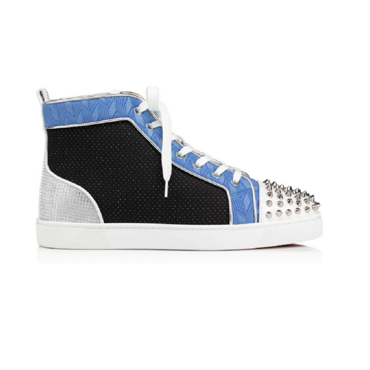 Christian Louboutin Lou Spikes Orlato ‘Multicolor’ Sneaker Reps - CLS113 - view 01