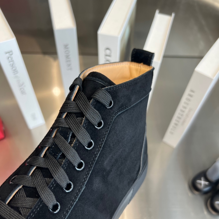 Christian Louboutin Louis ‘Black’ Sneaker Reps - CLS106 - view 04