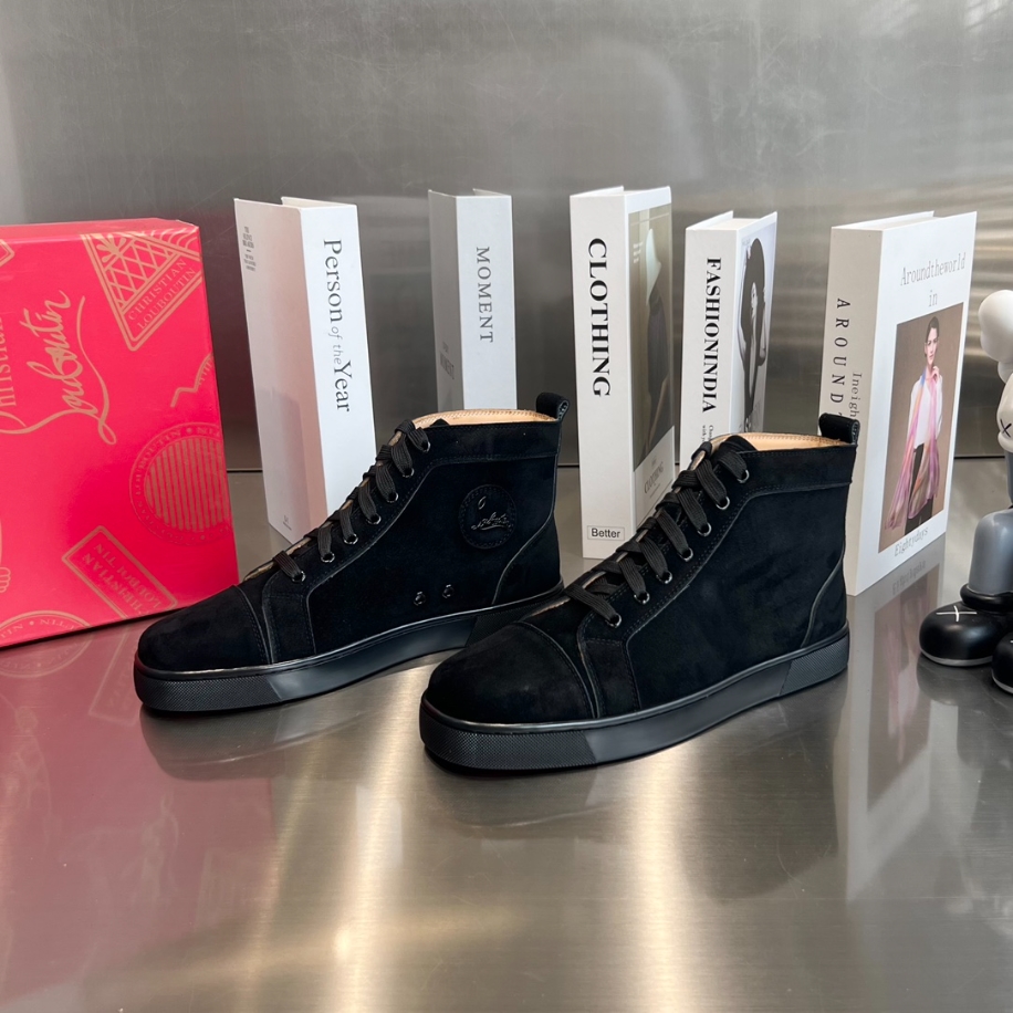 Christian Louboutin Louis ‘Black’ Sneaker Reps - CLS106 - view 06