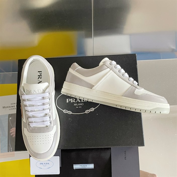 Prada Downtown Leather Sneakers Replica - PSD009 - view 06