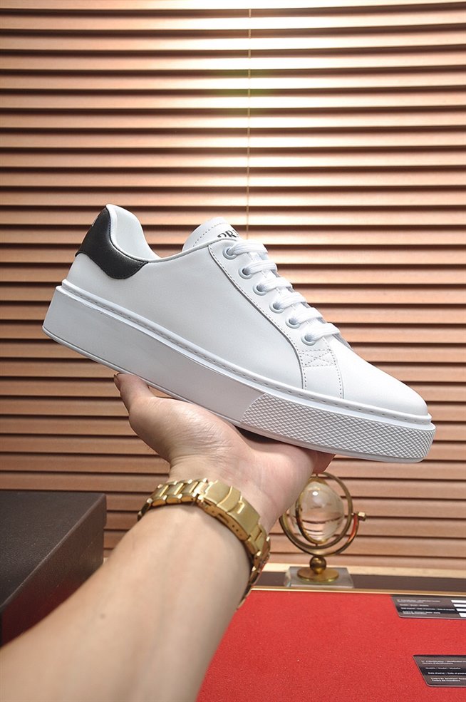 Prada Macro Leather Sneakers Replica - PSD030 - view 02