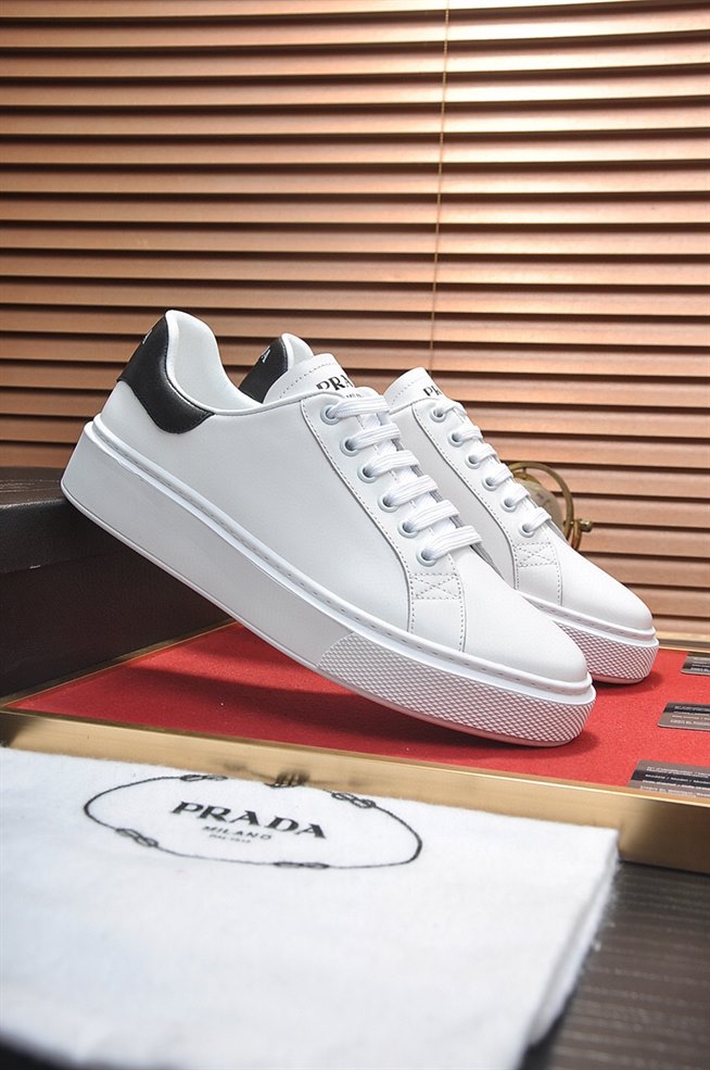 Prada Macro Leather Sneakers Replica - PSD030 - view 04