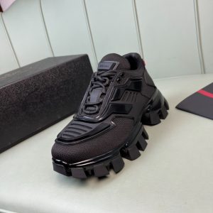 Prada Cloudbust Thunder Black Sneakers Reps - PRS025 - view 01