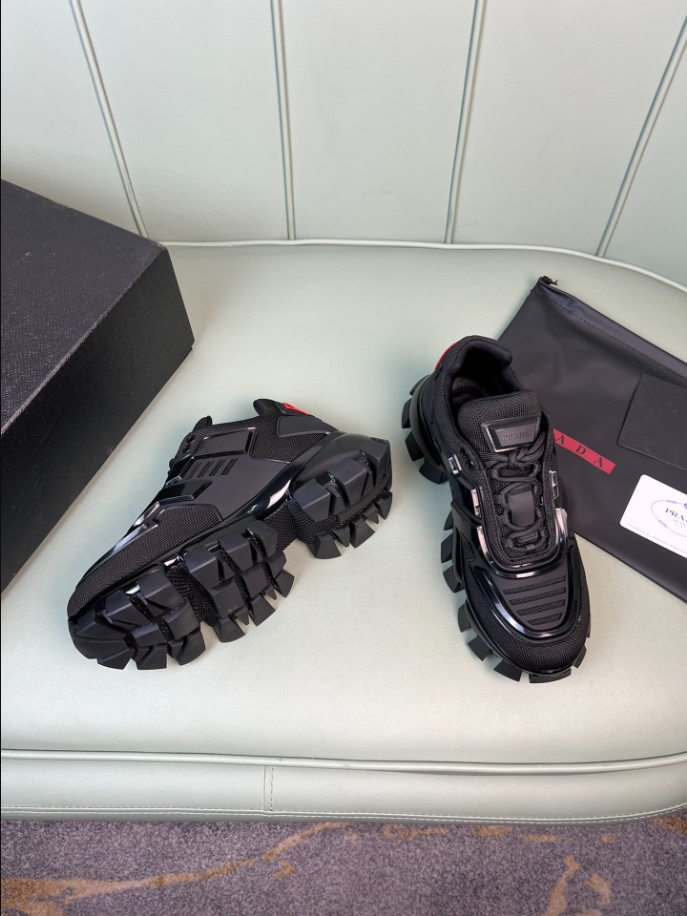 Prada Cloudbust Thunder Black Sneakers Reps - PRS025 - view 06