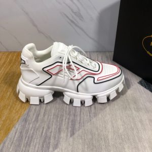 Prada Cloudbust Thunder White Red Black Sneakers Reps - PRS026 - view 01