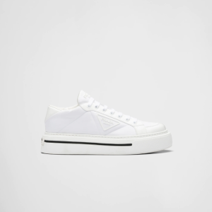Prada Macro Re-Nylon and Brushed Leather Sneakers Replica - PSD026 - view 01