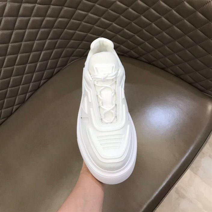 Prada Macro Re-Nylon and Brushed Leather Sneakers Replica - PSD026 - view 03