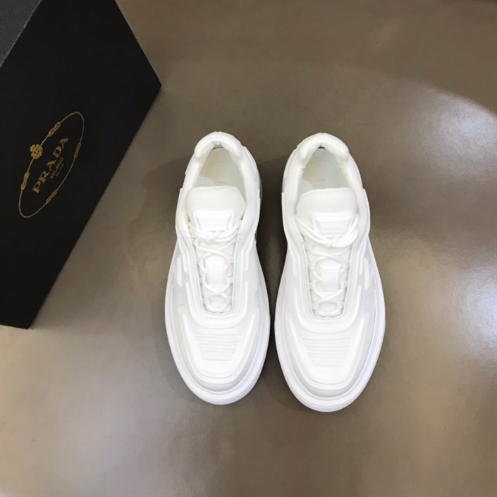 Prada Macro Re-Nylon and Brushed Leather Sneakers Replica - PSD026 - view 04