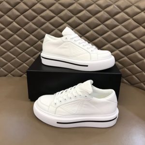 Prada Re Nylon White Sneakers Reps - PRS027 - view 01