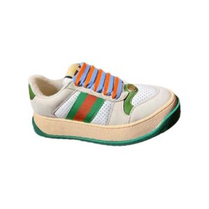 Gucci Screener Trainer with Web White Replica - GI049 - view 01