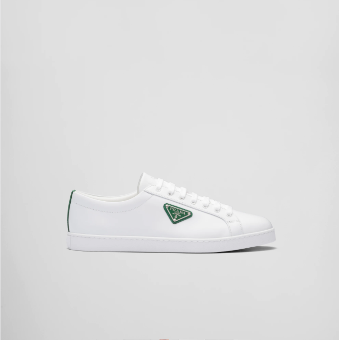 Prada Brushed Leather Sneakers Replica - PSD007 - view 01