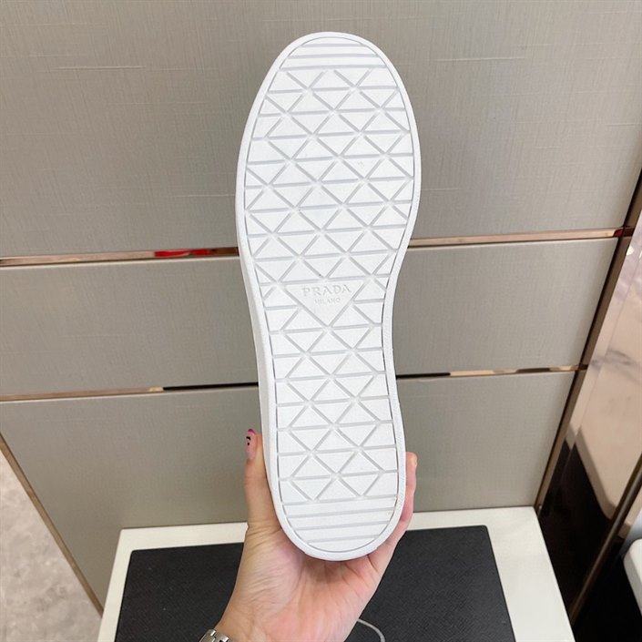 Prada Brushed Leather Sneakers Replica - PSD007 - view 06