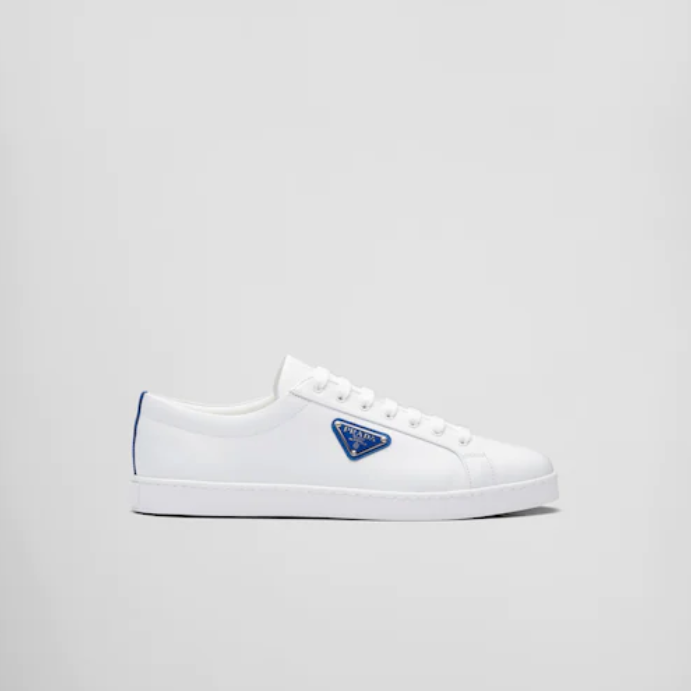 Prada Brushed Leather Sneakers Replica - PSD006 - view 01