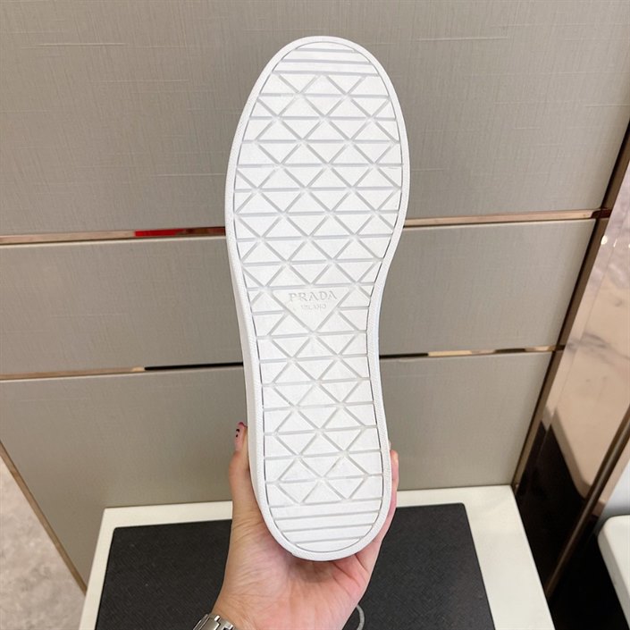 Prada Brushed Leather Sneakers Replica - PSD006 - view 05