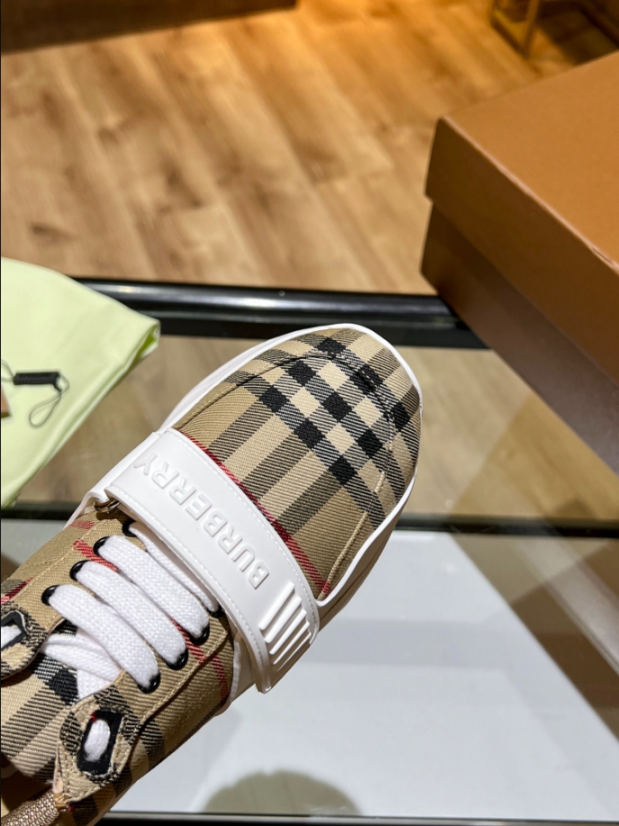 Burberry Beige Burb Trainers Sneaker Reps - SBR032 - view 02