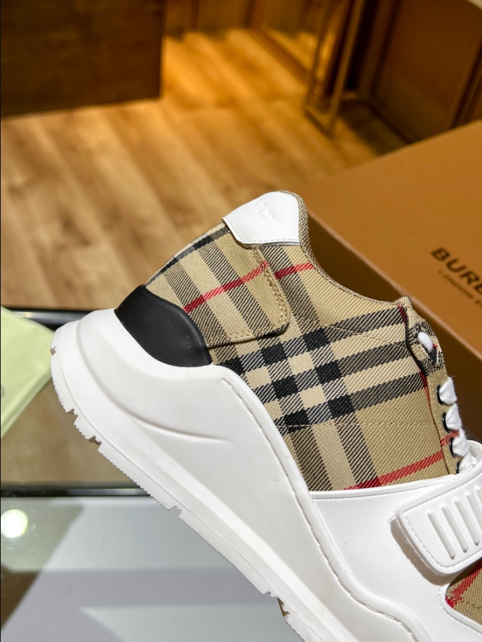 Burberry Beige Burb Trainers Sneaker Reps - SBR032 - view 03