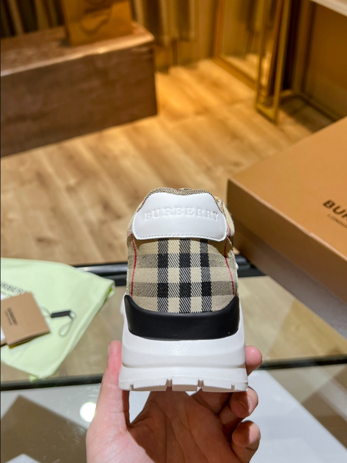 Burberry Beige Burb Trainers Sneaker Reps - SBR032 - view 06