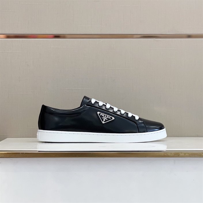 Prada Brushed Leather Sneakers Replica - PSD005 - view 02