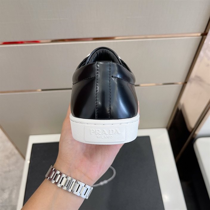Prada Brushed Leather Sneakers Replica - PSD005 - view 05
