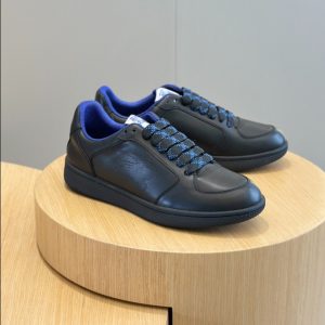 Burberry Black Leather Stock Sneaker Reps - SBR009 - view 01