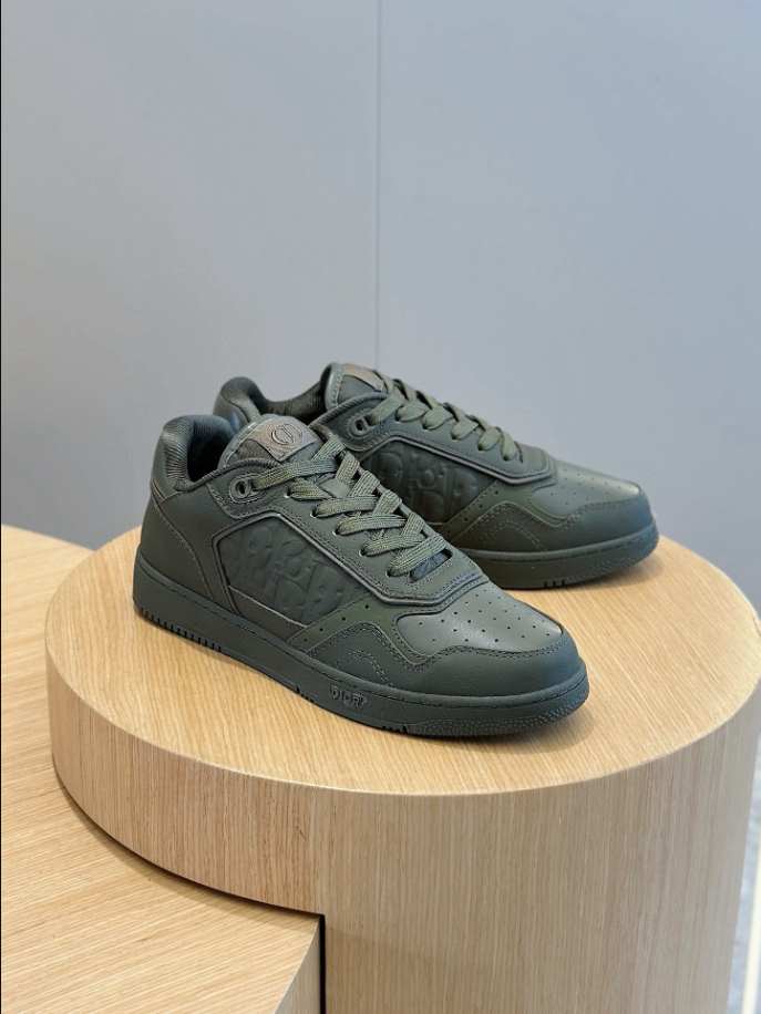 Men’s Christian Dior B27 Low Top Sneaker ‘Khaki’ Reps - DR079 - view 02