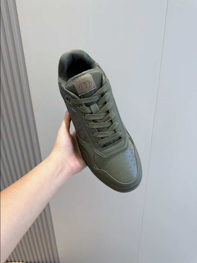 Men’s Christian Dior B27 Low Top Sneaker ‘Khaki’ Reps - DR079 - view 03