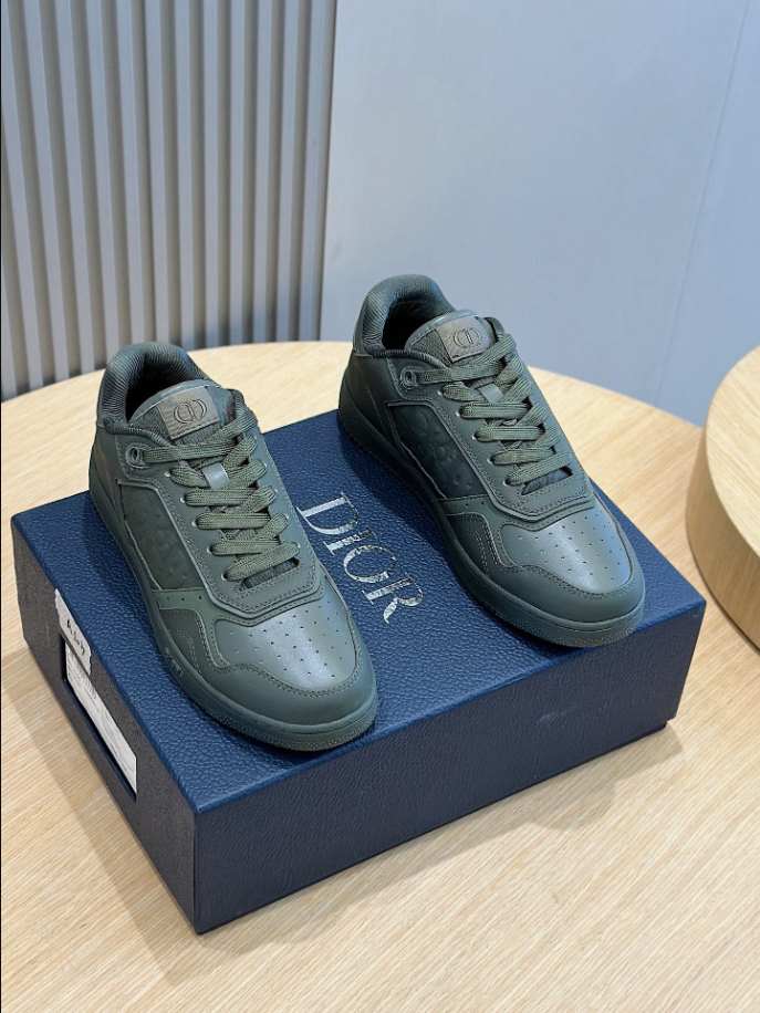 Men’s Christian Dior B27 Low Top Sneaker ‘Khaki’ Reps - DR079 - view 06