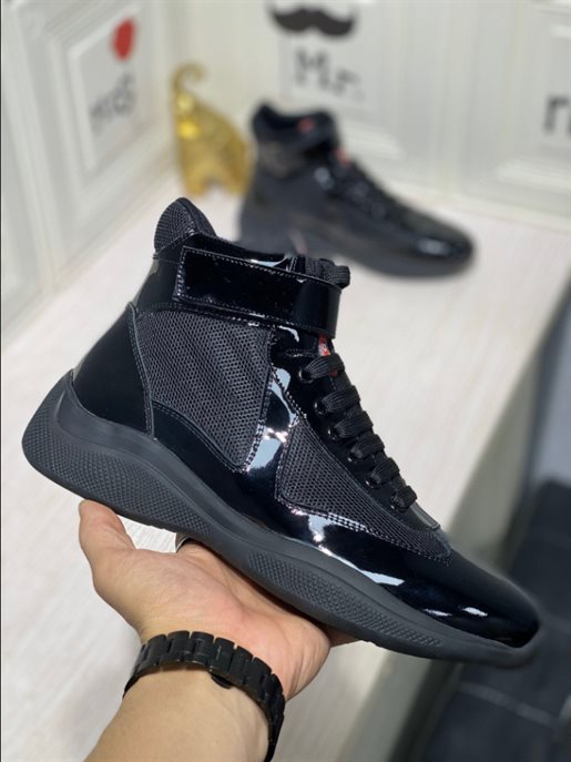 Prada America’s Cup high-top Sneakers Replica - PSD044 - view 02