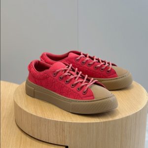 Dior x Stone Island Limited Edition Red Sneaker Reps - DR086 - view 01