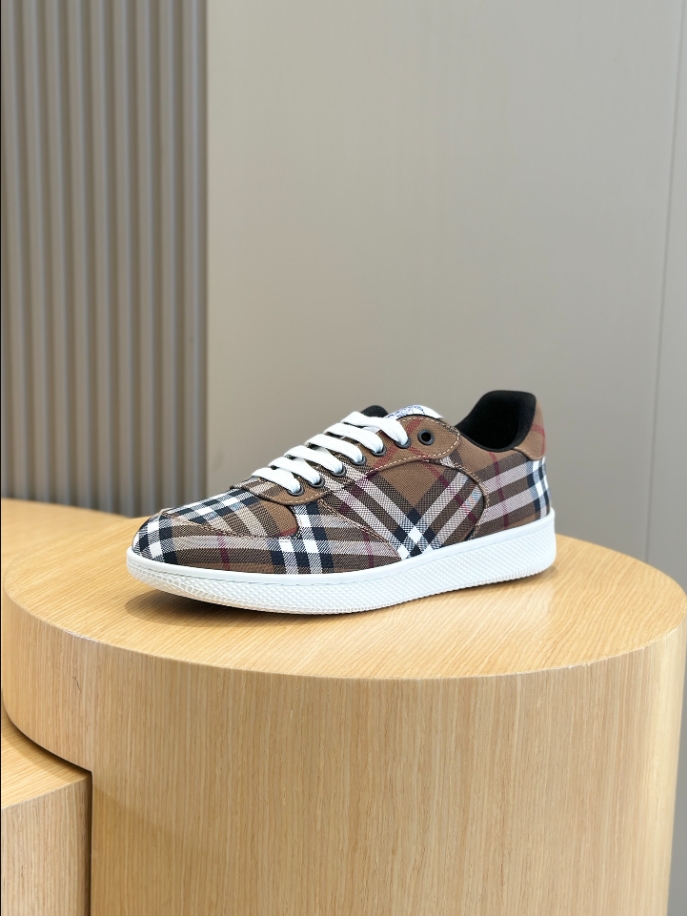 Burberry Rangleton Check Birch Brown Sneaker Reps - SBR001 - view 02