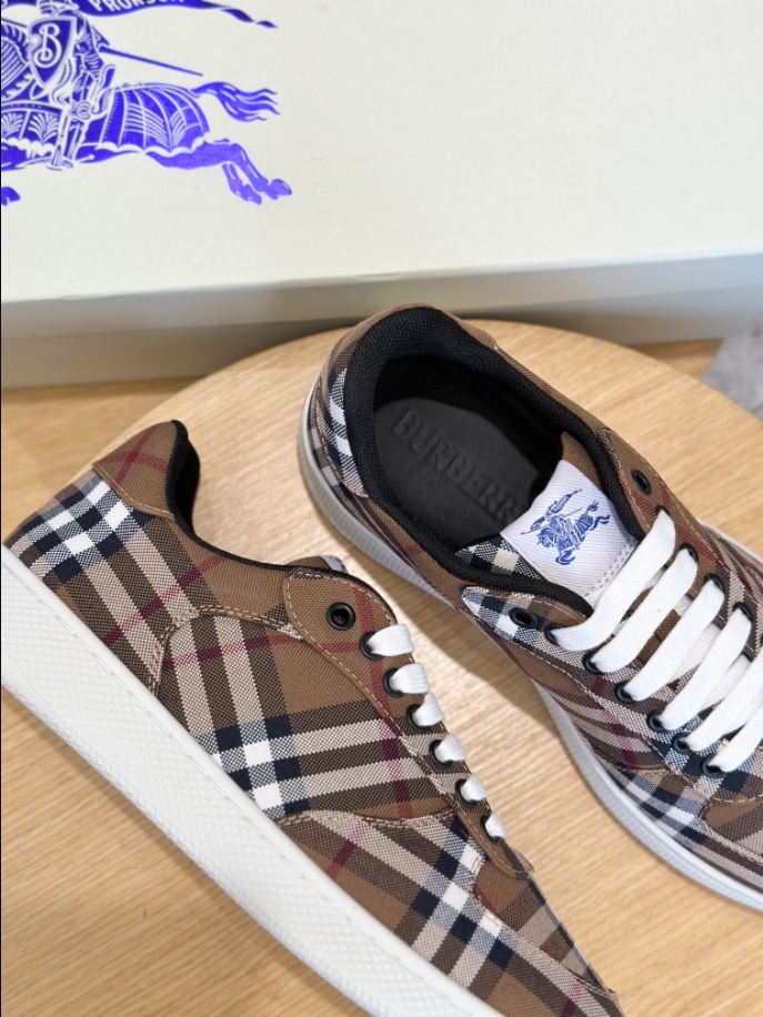 Burberry Rangleton Check Birch Brown Sneaker Reps - SBR001 - view 03