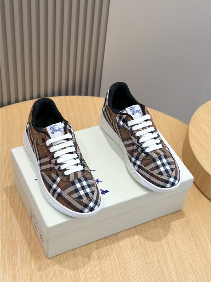 Burberry Rangleton Check Birch Brown Sneaker Reps - SBR001 - view 04