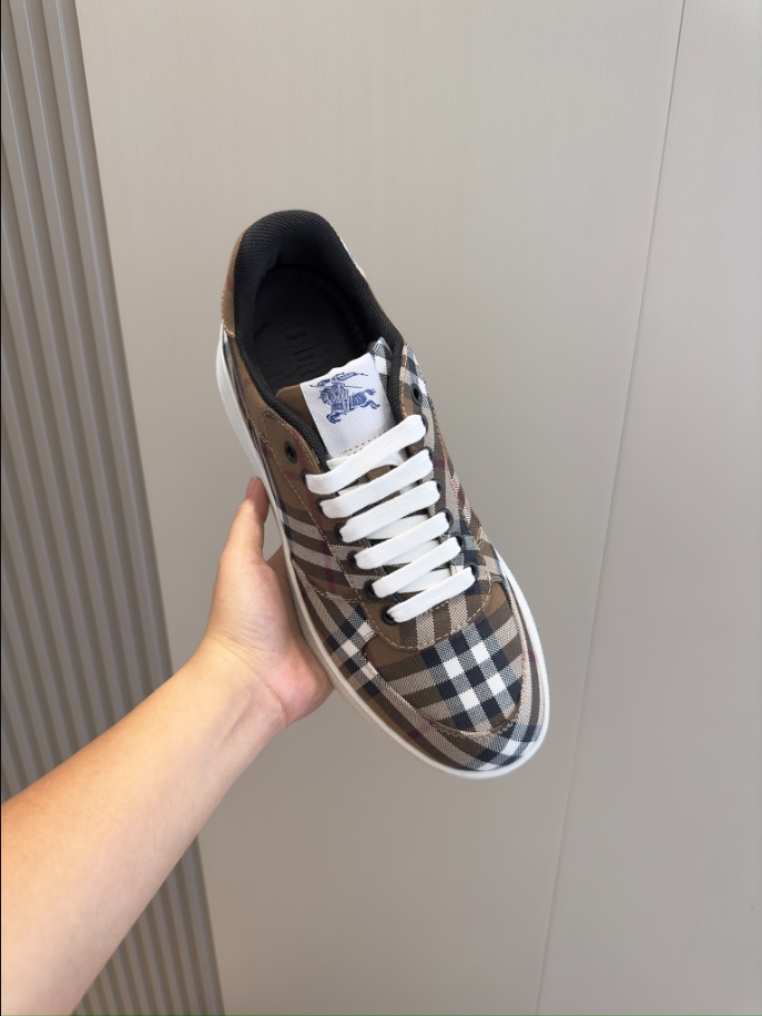 Burberry Rangleton Check Birch Brown Sneaker Reps - SBR001 - view 05