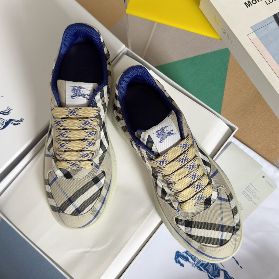 Burberry Terrace Check Grey Sneaker Reps - SBR016 - view 02